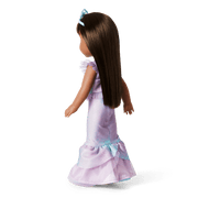 2-in-1 Sparkly Mermaid Outfit for WellieWishers™ Dolls Z3