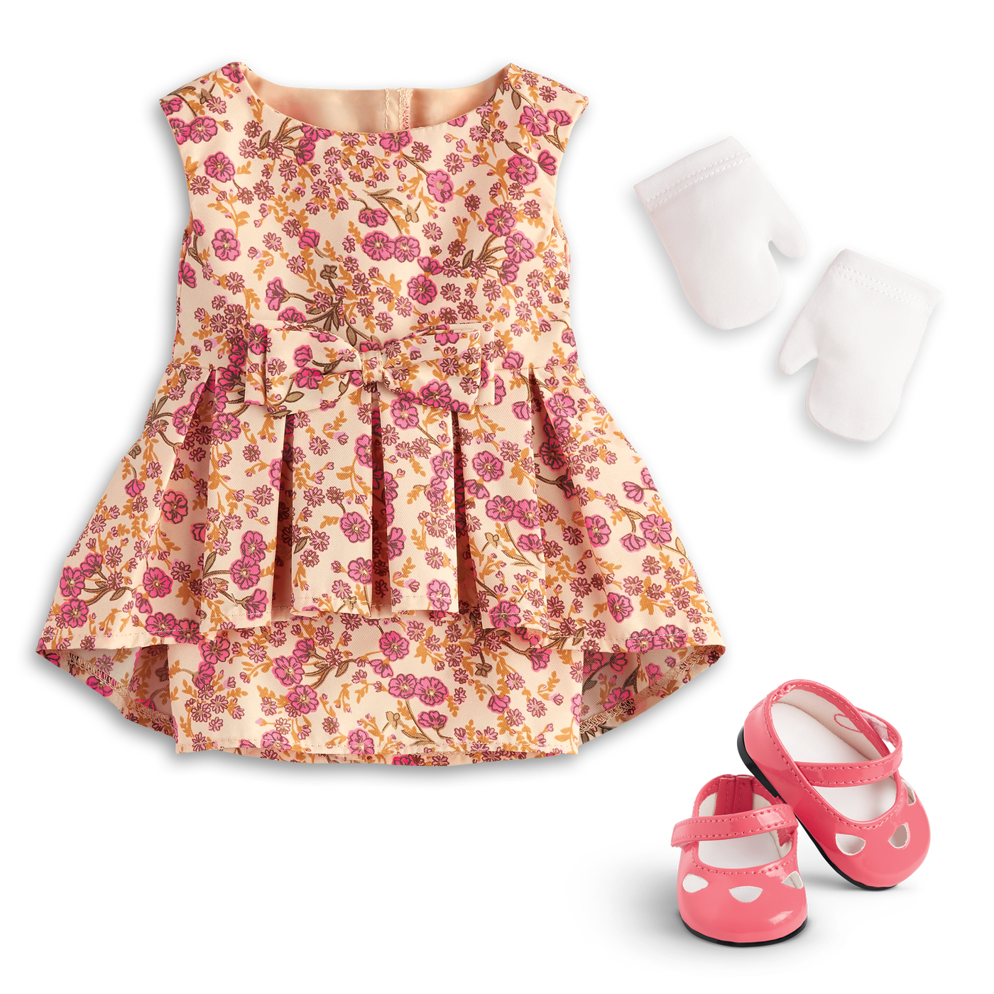 Melody’s™ Fancy Floral Dress for 18-inch Dolls (Historical Characters) P0