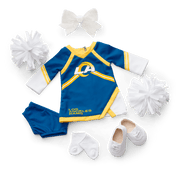 American Girl® x NFL Los Angeles Rams Cheer Uniform for 18-inch Dolls X3