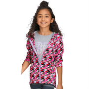 Feeling Fierce Print Jacket for Girls L8