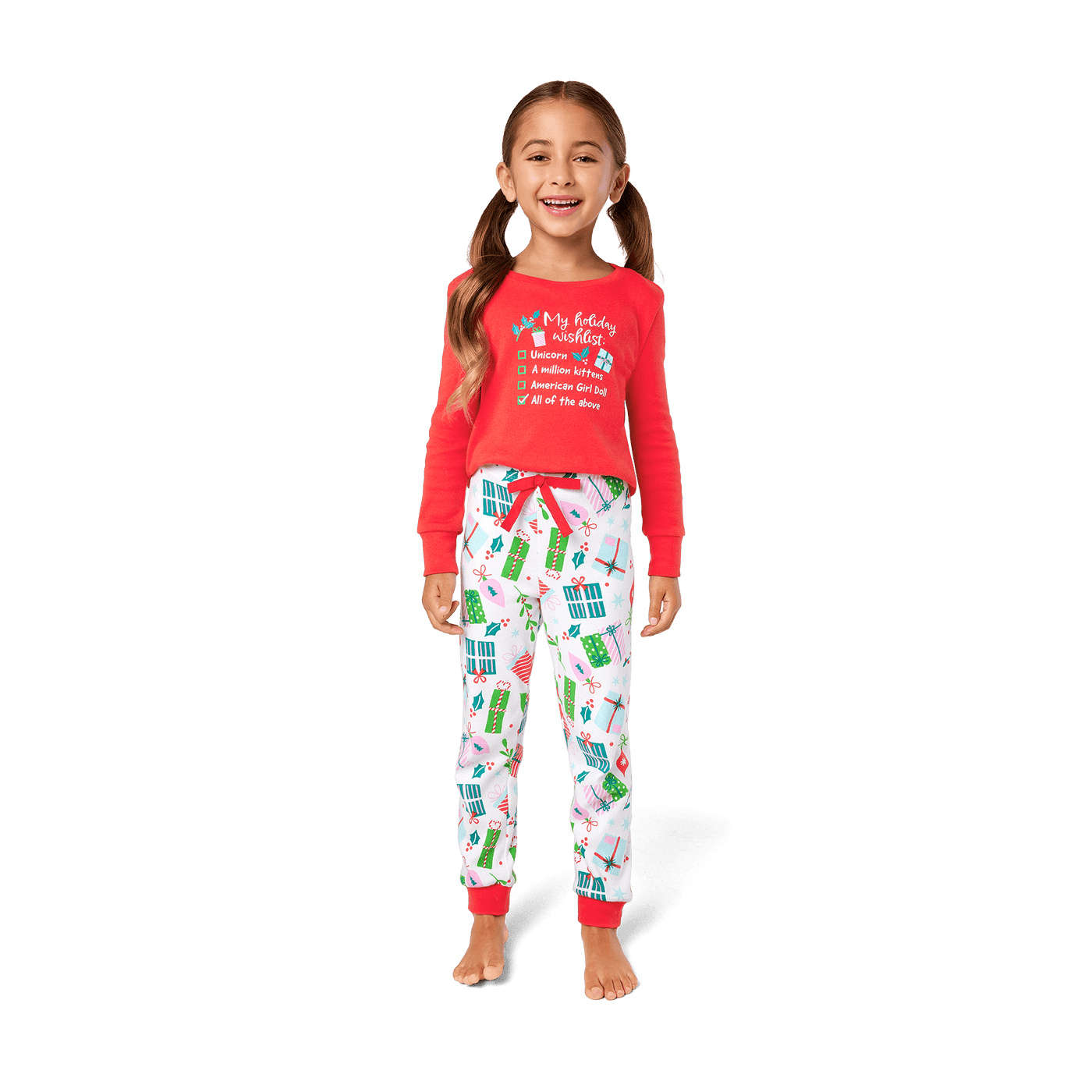 Holiday Wish List PJs for Little Girls H4