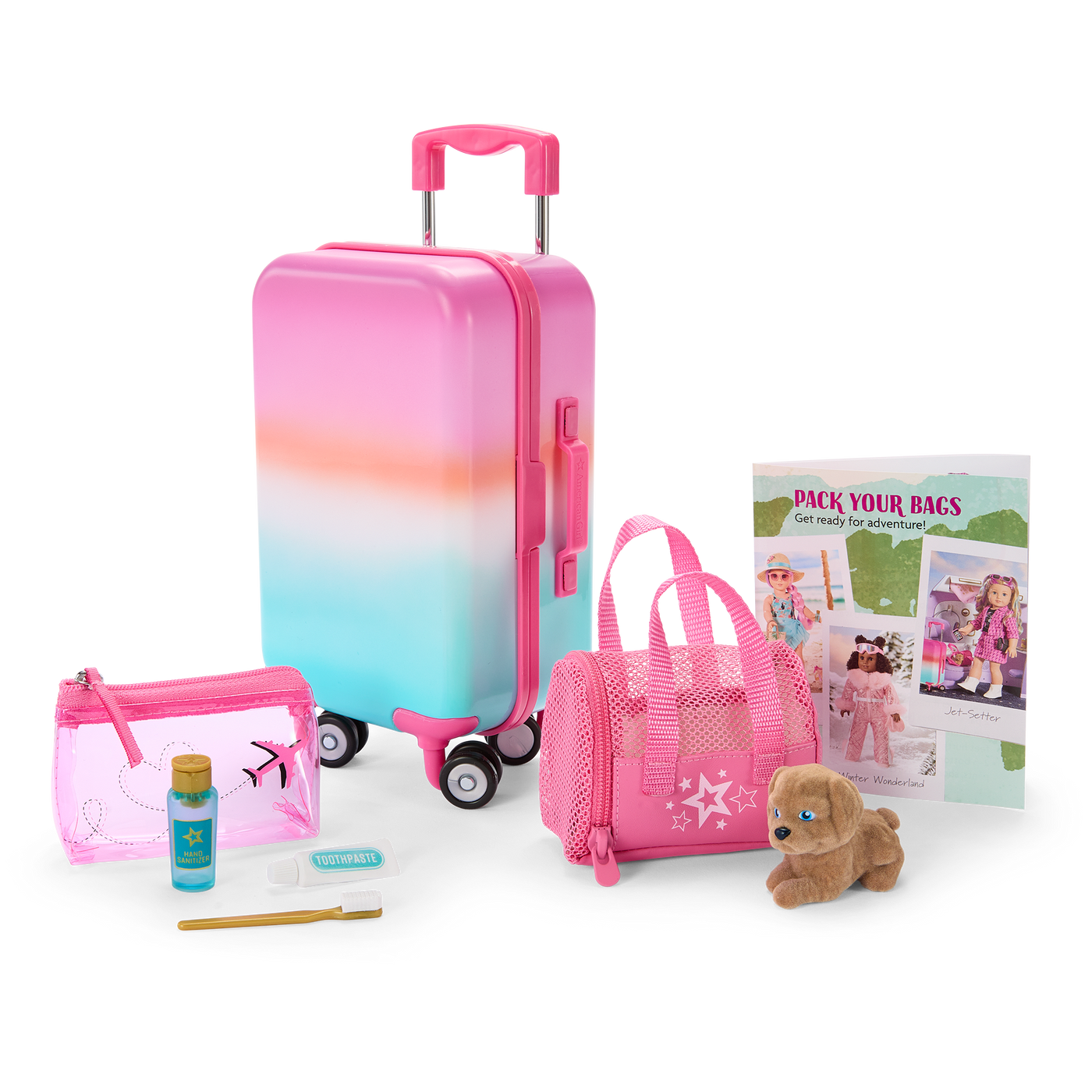Packed with Fun Luggage Set for 18-inch Dolls A3