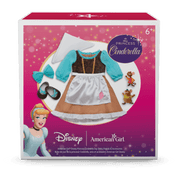 American Girl® Disney Princess Cinderella Day Dress, Friends & Accessories for 18-inch Dolls H1