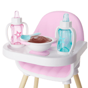 Little Bitty Baby™ Layette & High Chair Set for 7.75-inch Dolls A7