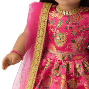 Diwali Celebration Outfit for 18-inch Dolls S7
