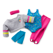 Courtney's™ Fitness Outfit for 18-inch Dolls (Historical Characters) T9