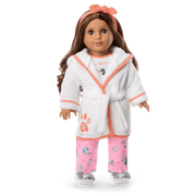 Comfy Puppy Robe Set for Girls & 18-inch Dolls B5