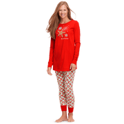 Holiday Dreams Pajama Top for Women T6