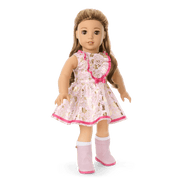 Floral Fashion Outfit for 18-inch Dolls I1
