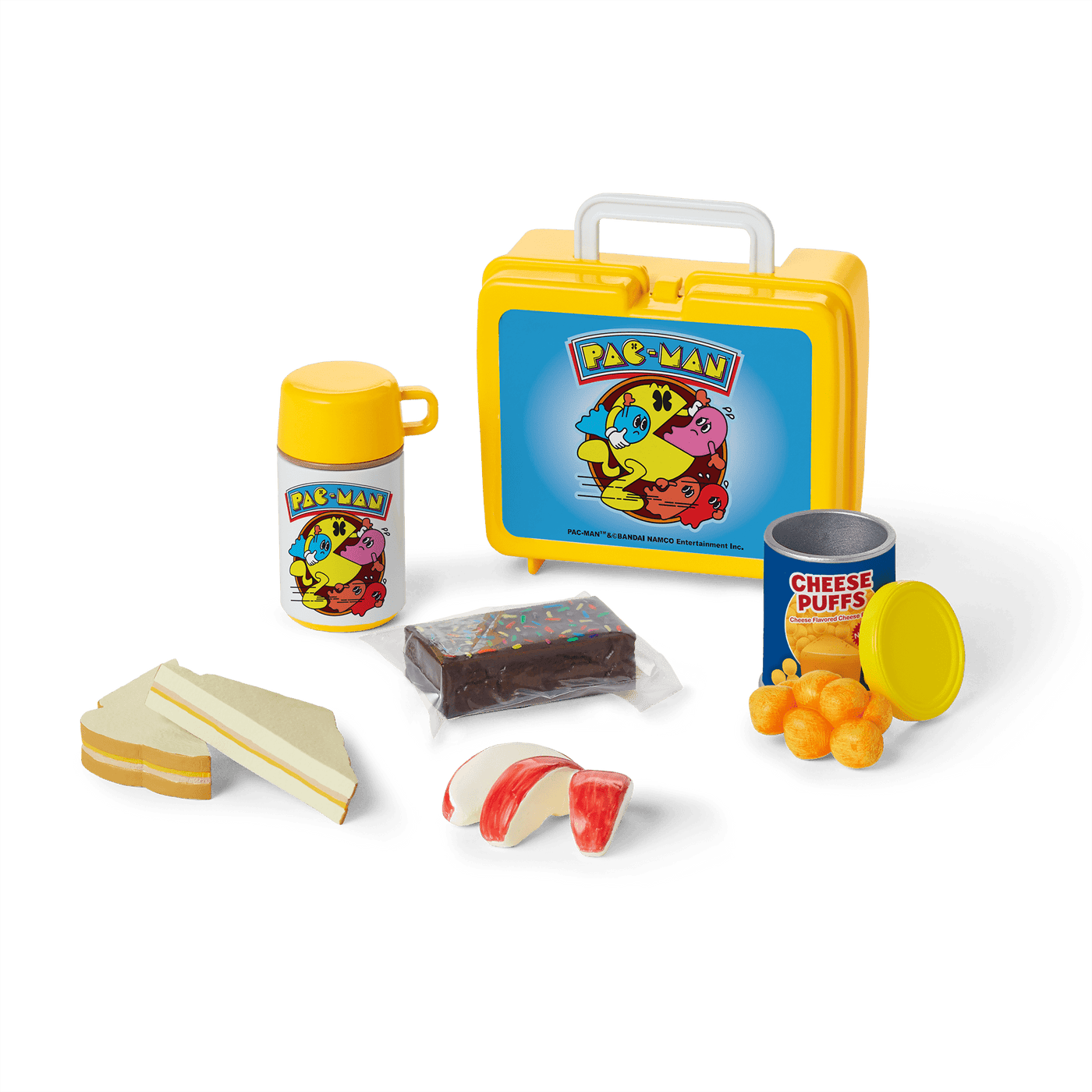 Courtney's™ PAC-MAN™ Lunch Set for 18-inch Dolls (Historical Characters) U2