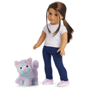Purrpley Pink Kitty Cat for 18-inch Dolls R3