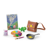American Girl® Disney Princess Rapunzel Painting Accessories & Pascal for 18-inch Dolls Q2