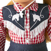 Maryellen's™ Cowgirl Costume for 18-inch Dolls (Historical Characters) B7