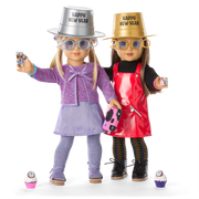 Isabel™ & Nicki's™ New Year’s Party Accessories for 18-inch Dolls (Historical Characters) X4