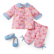 Maryellen’s™ Dachshund Pajamas for 18-inch Dolls (Historical Characters) D3