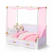 All Set for Sleepovers Canopy Bed for 18-inch Dolls M6