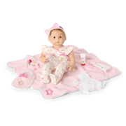 Bitty Baby® Doll #2 with brown hair Care & Play Set J9
