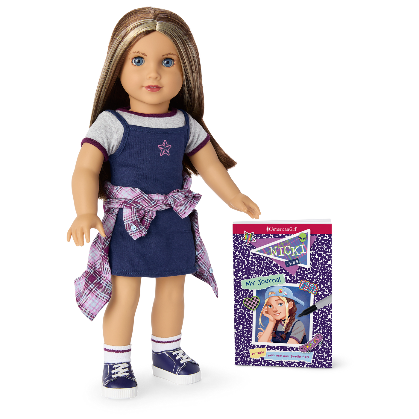 Nicki™ 18-inch Doll & Journal (Historical Characters) P0