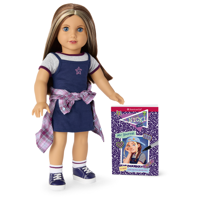 Nicki™ 18-inch Doll & Journal (Historical Characters) P0
