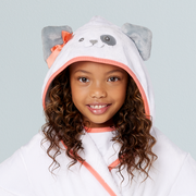 Comfy Puppy Robe Set for Girls & 18-inch Dolls B5