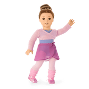 Plié Away Ballet Practice Outfit for 18-inch Dolls A6