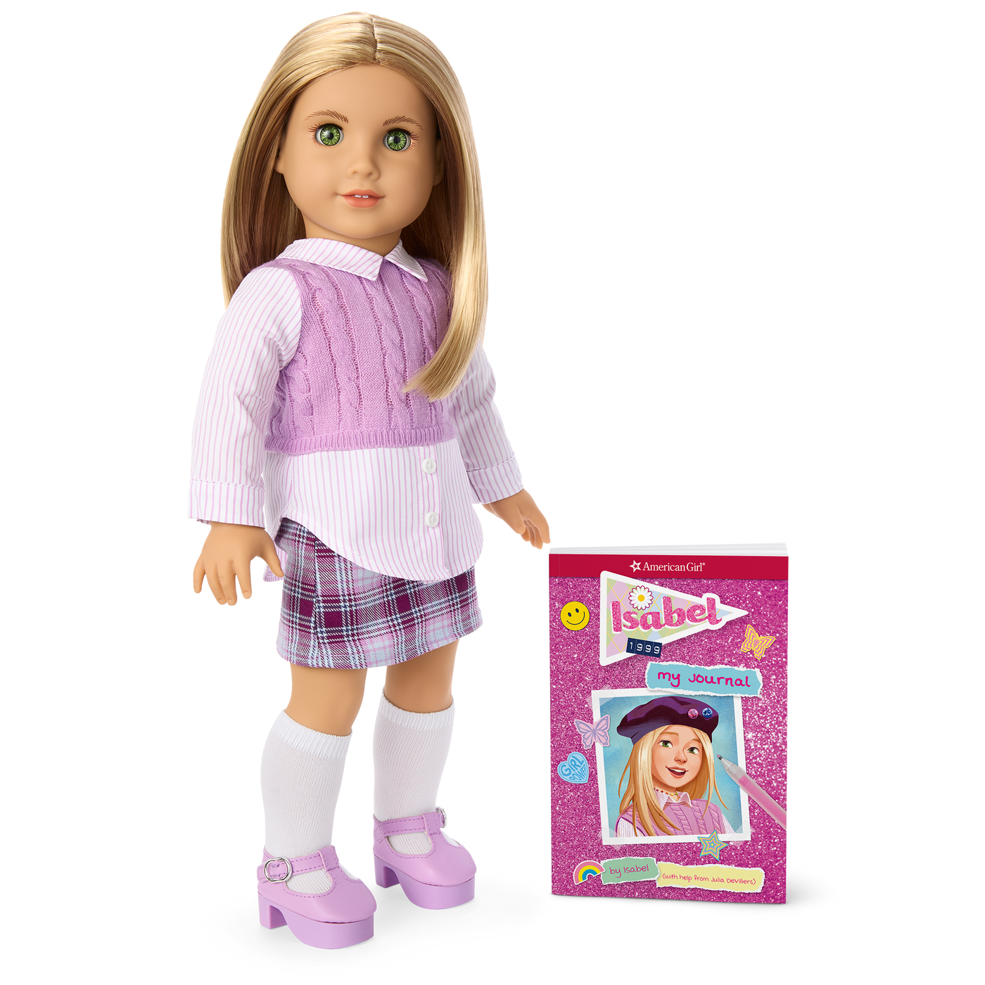 Isabel™ 18-inch Doll & Journal (Historical Characters) H4