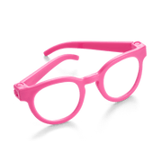 Petal-Pink Glasses for 18-inch Dolls Q9