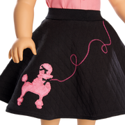 Maryellen's™ Poodle Skirt Outfit for 18-inch Dolls (Historical Characters) S0