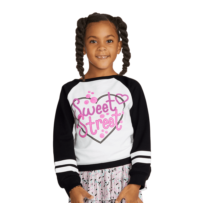 Sweet Street Sweatshirt for Girls X1