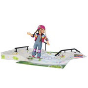Isabel™ & Nicki's™ 2-in-1 Tennis Court & Skate Spot for 18-inch Dolls (Historical Characters) U6