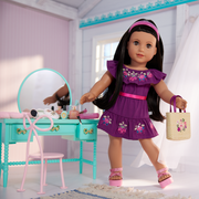 Raquel's™ Beach Party Dress for 18-inch Dolls (Girl of the Year™ 2026) S0