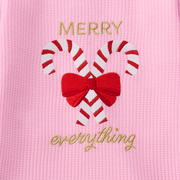 Merry Everything PJs for Girls T6