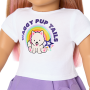 Summer’s™ Waggy Pup Tails™ Outfit for 18-inch Dolls (Girl of the Year™ 2025) K9