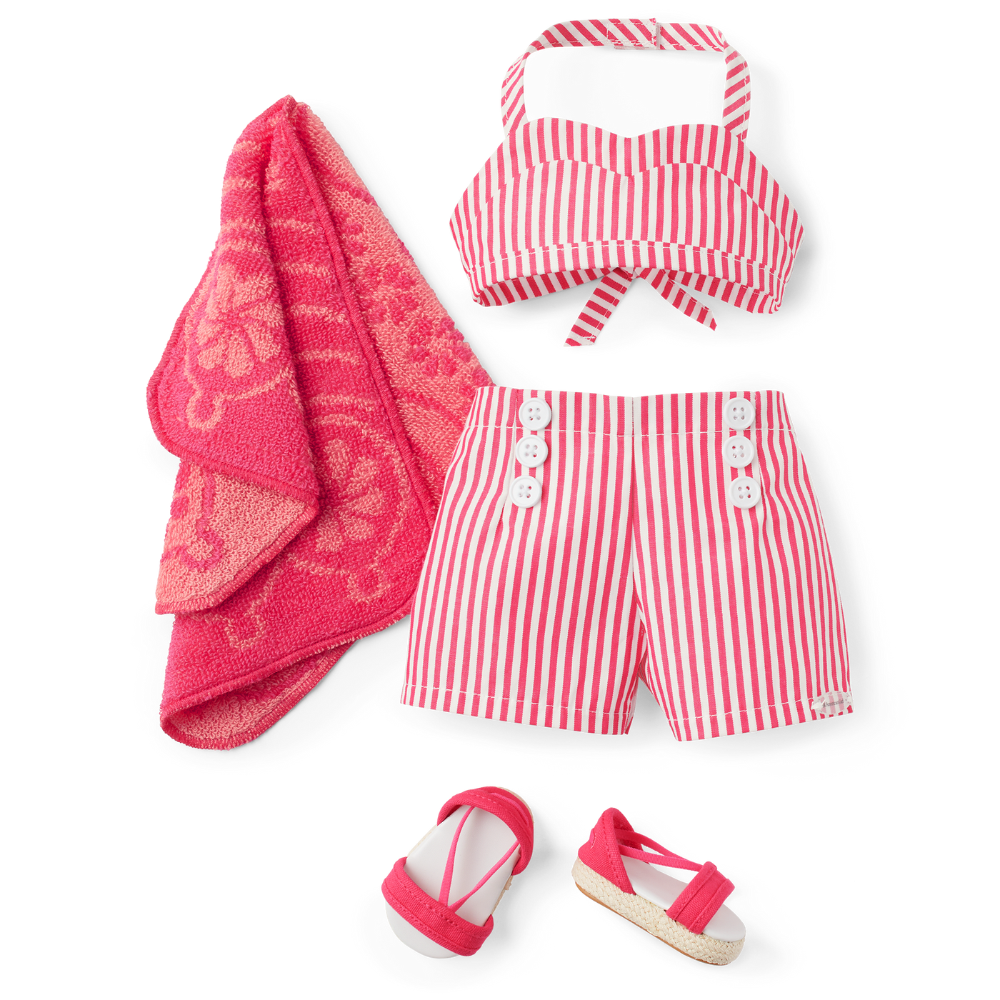 Nanea’s™ Two-Piece Swimsuit for 18-inch Dolls (Historical Characters) W9