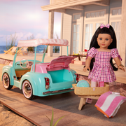 Raquel's™ Seaside Car for 18-inch Dolls (Girl of the Year™ 2026) U3