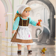 American Girl® Disney Princess Cinderella Day Dress, Friends & Accessories for 18-inch Dolls H1