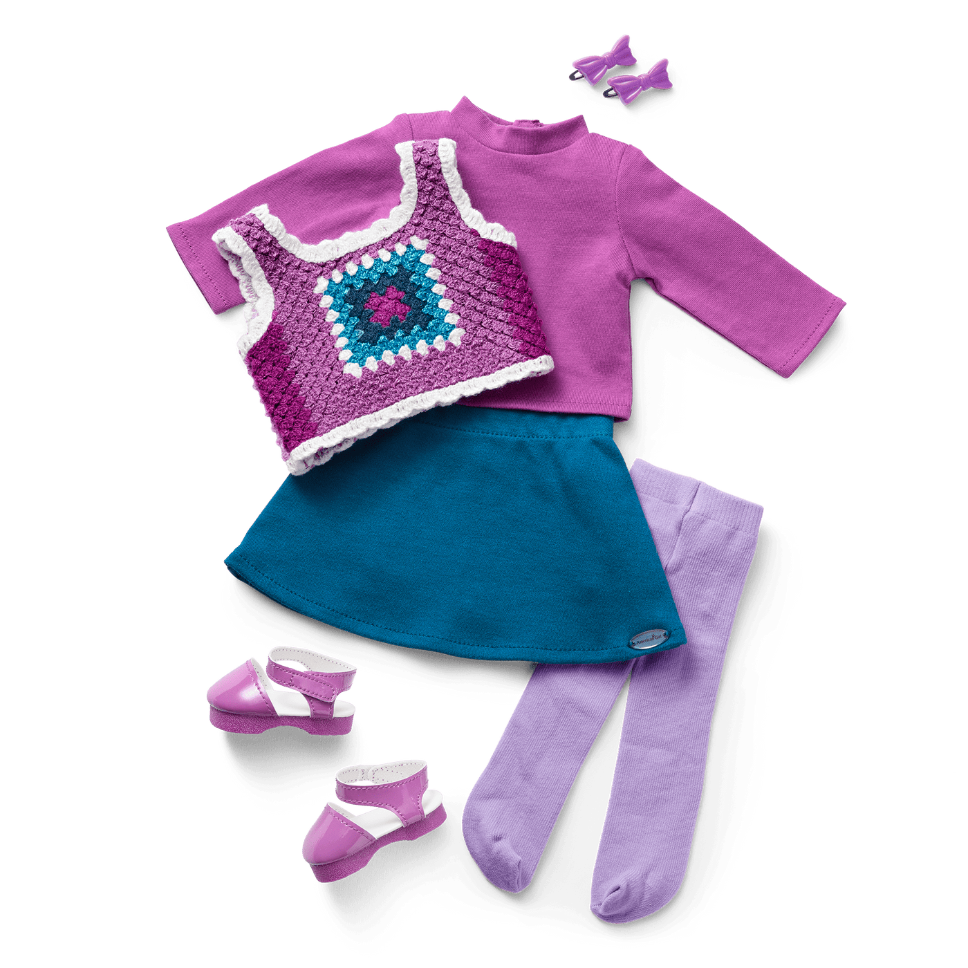 Julie’s™ School Outfit for 18-inch Dolls (Historical Characters) V1