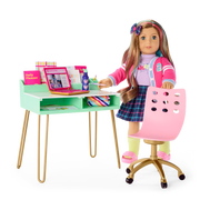 Write On! Desk Set for 18-inch Dolls H7