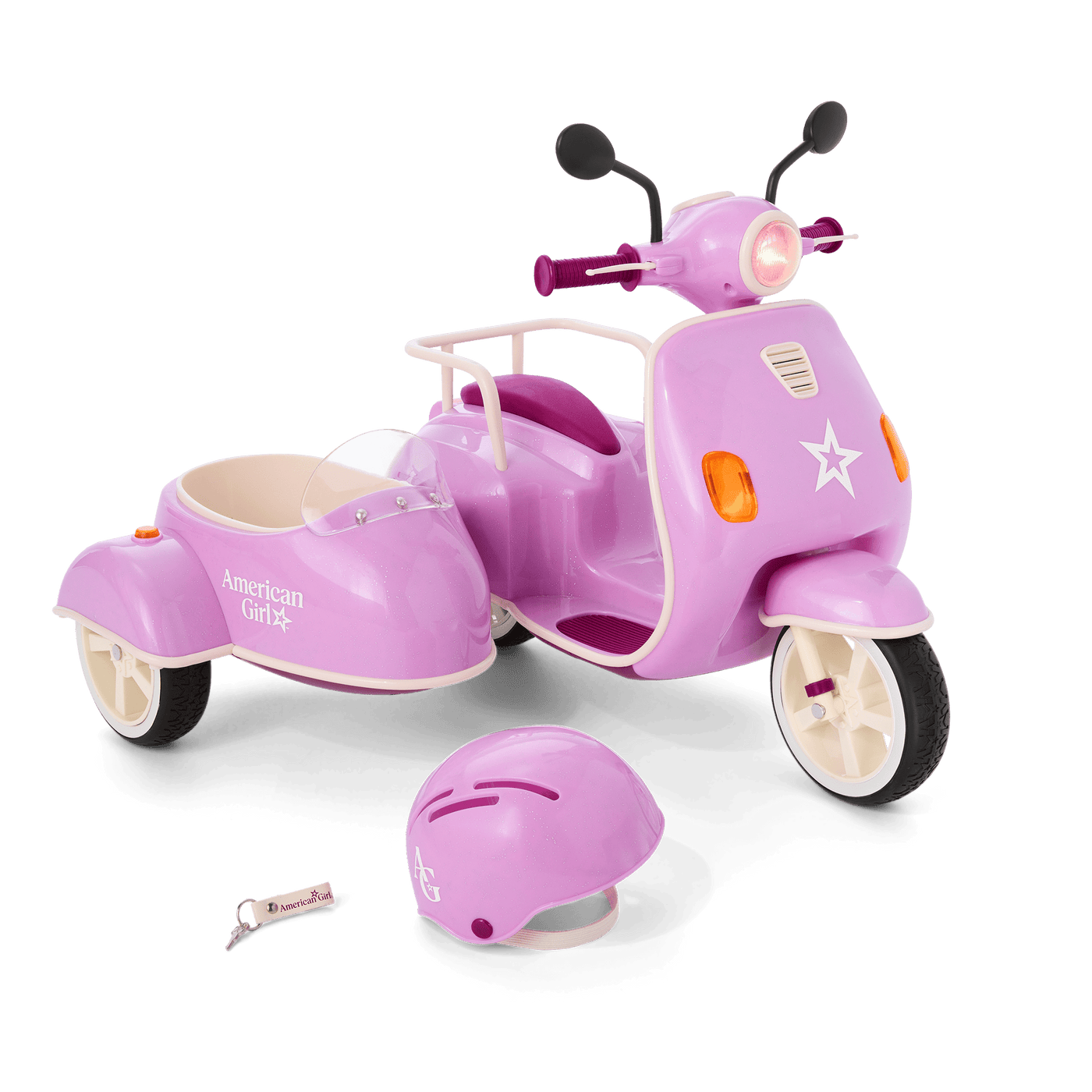Hit the Road Scooter & Sidecar for 18-inch Dolls D1
