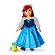 American Girl® Disney Princess Ariel Day Dress, Flounder & Accessories for 18-inch Dolls L9