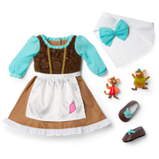 American Girl® Disney Princess Cinderella Day Dress, Friends & Accessories for 18-inch Dolls H1