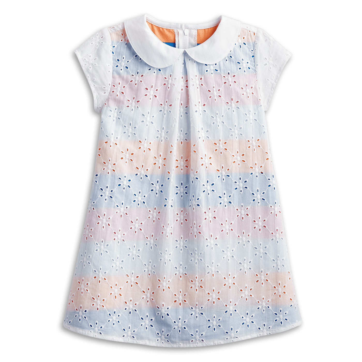 Sunny Flowers Dress for Little Girls T0