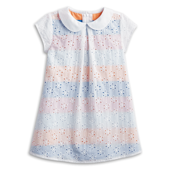 Sunny Flowers Dress for Little Girls T0