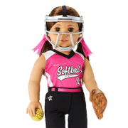 Softball Star Uniform for 18-inch Dolls C3
