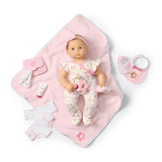 Bitty Baby® Doll #3 with blonde hair Care & Play Set H7