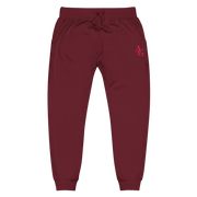 American Girl® Burgundy Fleece Sweatpants for Adults W9