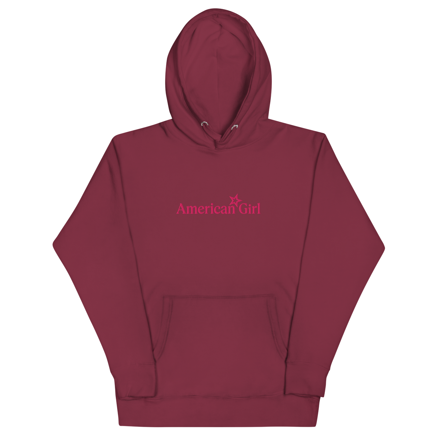 American Girl® Burgundy Hoodie for Adults P0