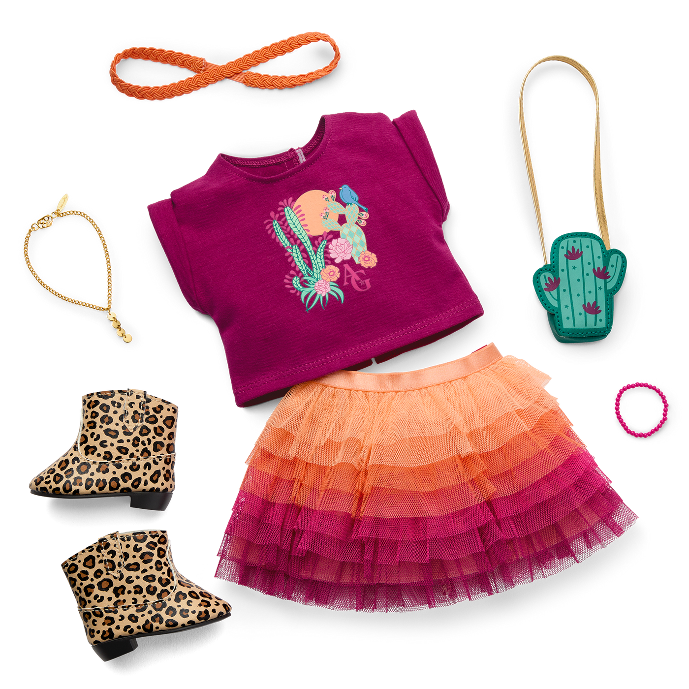 Fun in the Southwest Travel Outfit for 18-inch Dolls U1