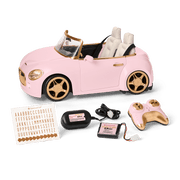 American Girl® RC Sports Car—Pink C3
