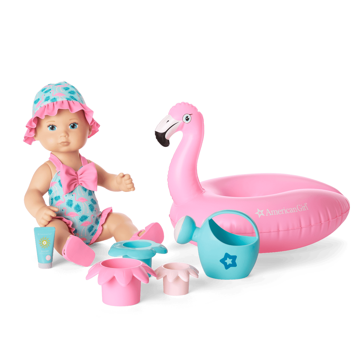 Flamingo Fun Play Set (Bitty Baby® Splash™) H1